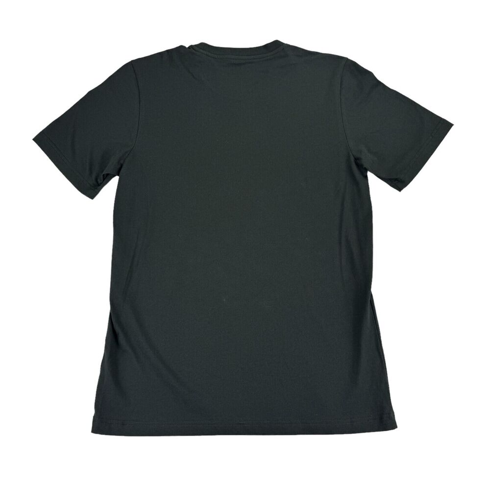 Adidas Mens Essentials Camo Print Short Sleeve Cotton Crewneck T-Shirt Black S - Picture 3 of 4